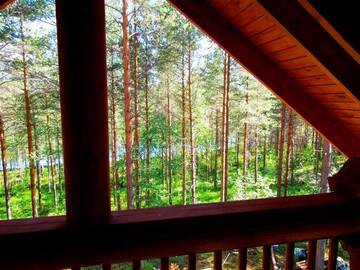 Фото номера Коттедж с сауной Дома для отпуска Kettu Holl Cottage г. Тайпалсаари 80