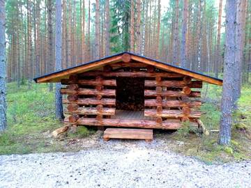 Фото номера Коттедж с сауной Дома для отпуска Kettu Holl Cottage г. Тайпалсаари 56