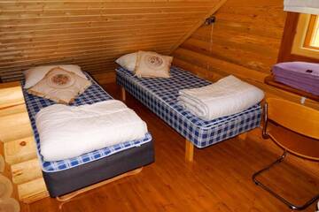 Фото номера Коттедж с сауной Дома для отпуска Kettu Holl Cottage г. Тайпалсаари 102