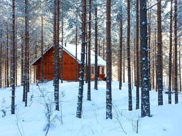 Фото номера Коттедж с сауной Дома для отпуска Kettu Holl Cottage г. Тайпалсаари 107
