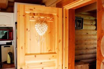 Фото номера Коттедж с сауной Дома для отпуска Kettu Holl Cottage г. Тайпалсаари 116