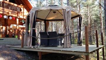 Фото номера Коттедж с сауной Дома для отпуска Kettu Holl Cottage г. Тайпалсаари 122