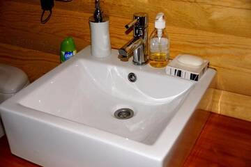 Фото номера Коттедж с сауной Дома для отпуска Kettu Holl Cottage г. Тайпалсаари 133