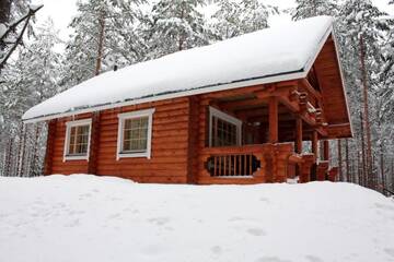 Фото номера Коттедж с сауной Дома для отпуска Kettu Holl Cottage г. Тайпалсаари 137