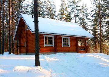 Фото номера Коттедж с сауной Дома для отпуска Kettu Holl Cottage г. Тайпалсаари 87