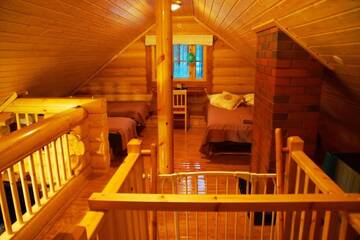 Фото номера Коттедж с сауной Дома для отпуска Kettu Holl Cottage г. Тайпалсаари 96